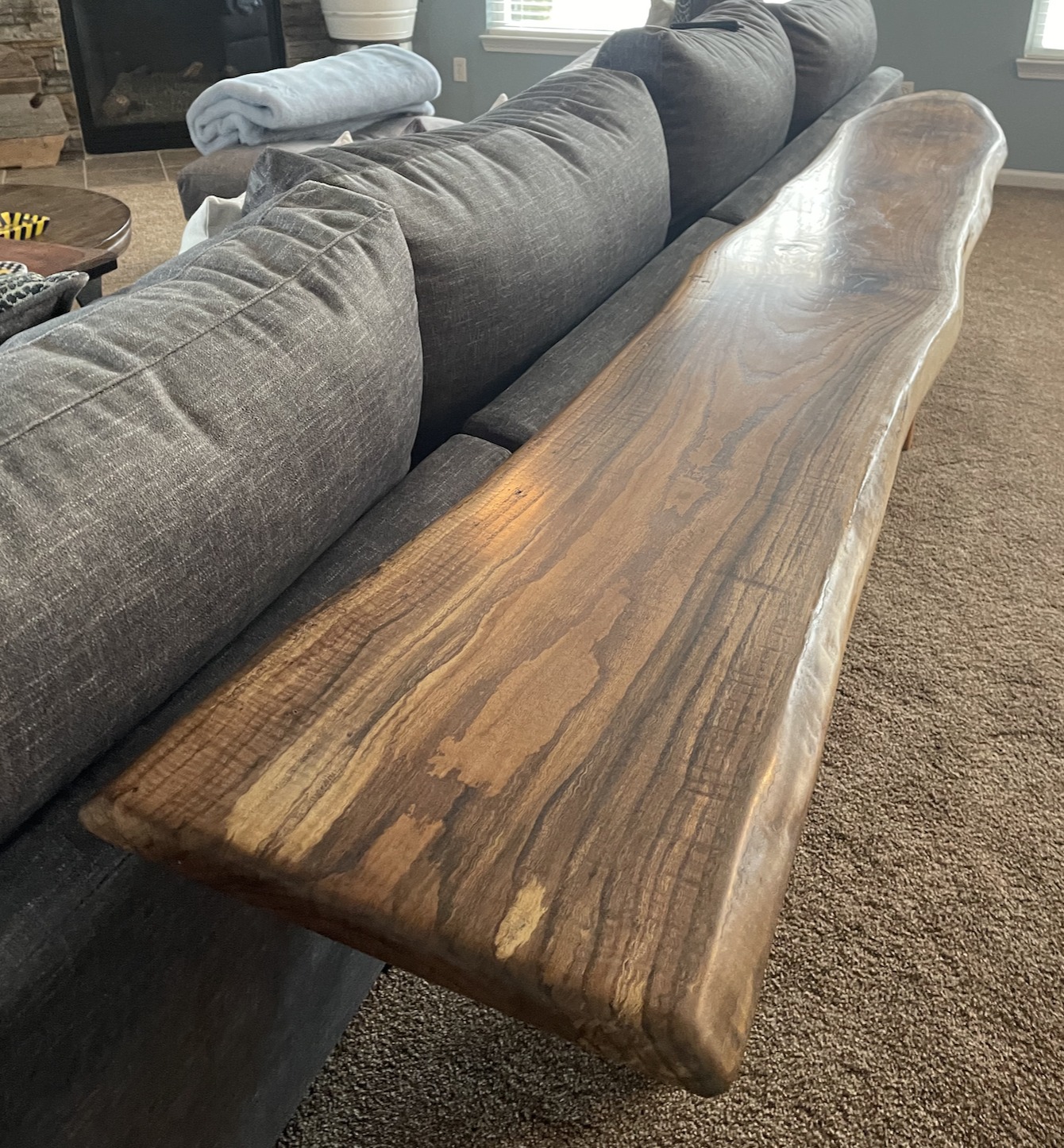 Walnut Sofa Table